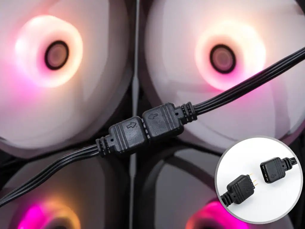 Bitspower Notos 120 Fan Digital RGB (5PCS) | BPTA - FX1812NT - 5 - 885488064566 - Vektra Computers LLC Bitspower Notos 120 Fan Digital RGB (5PCS) | BPTA - FX1812NT - 5 - 885488064566 - Vektra Computers LLC